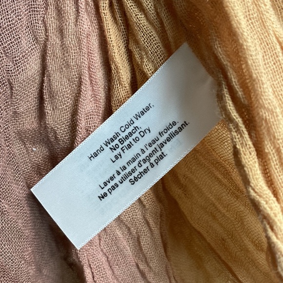 OMBRÉ BROWN SCARF UNBRANDED - Picture 4 of 4